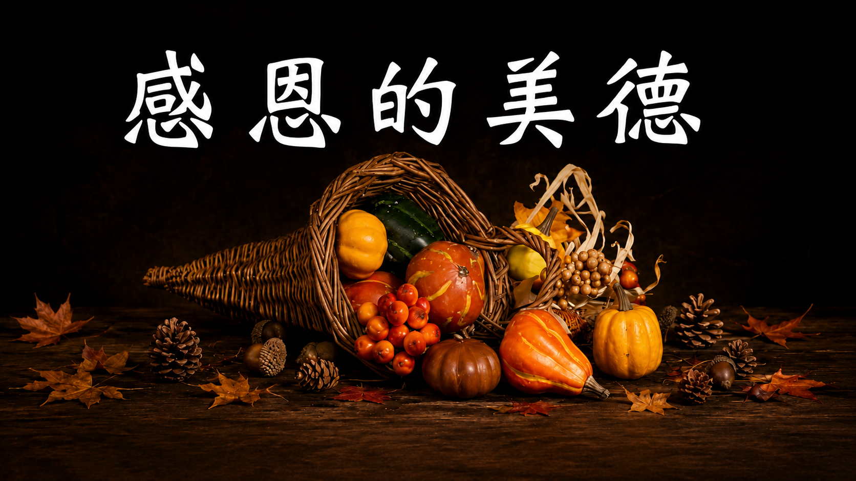 感恩的美德