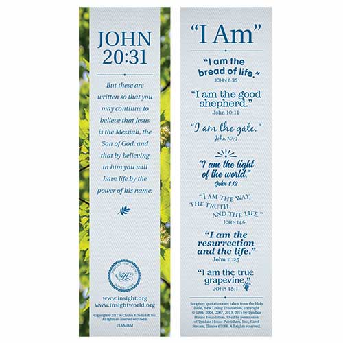 The Seven “I AM”s Bookmark