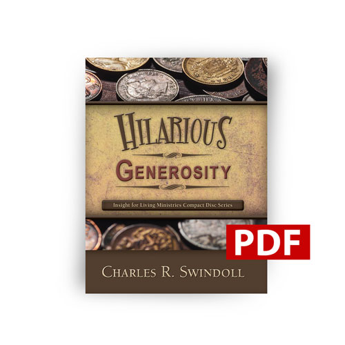 Hilarious Generosity STS PDF