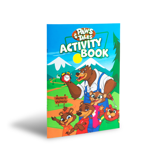 Paws & Tales Activity book