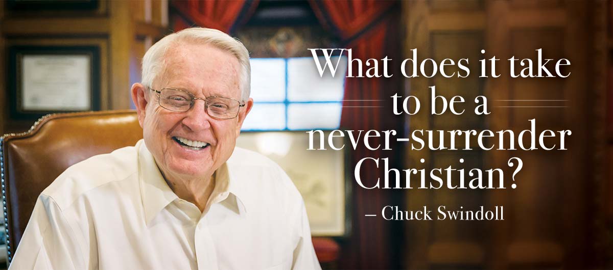 This Month's Letter from Chuck Swindoll -- Insight for Living Ministries